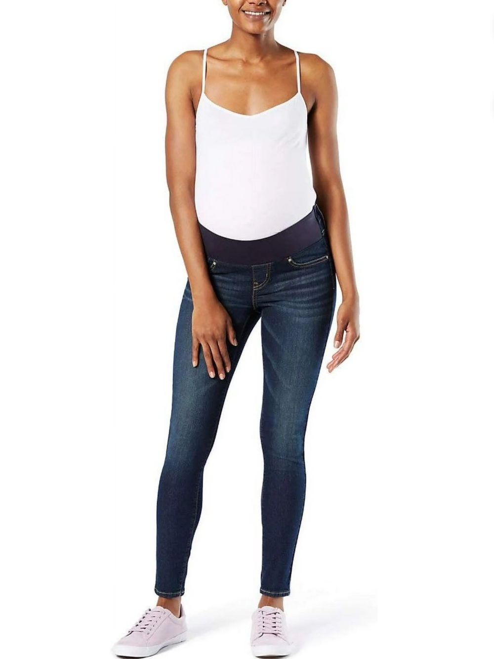 Signature by Levi Strauss & Co. Gold Label Women's Maternity Baby Bump Jeans